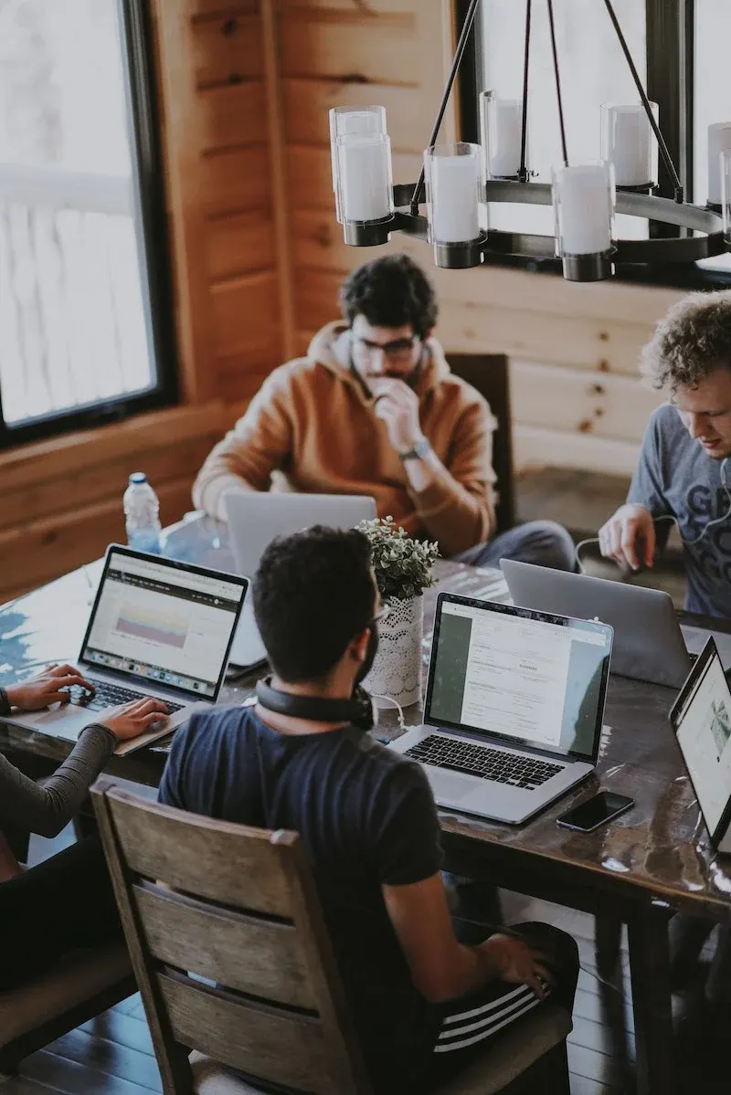 Founders collaborating