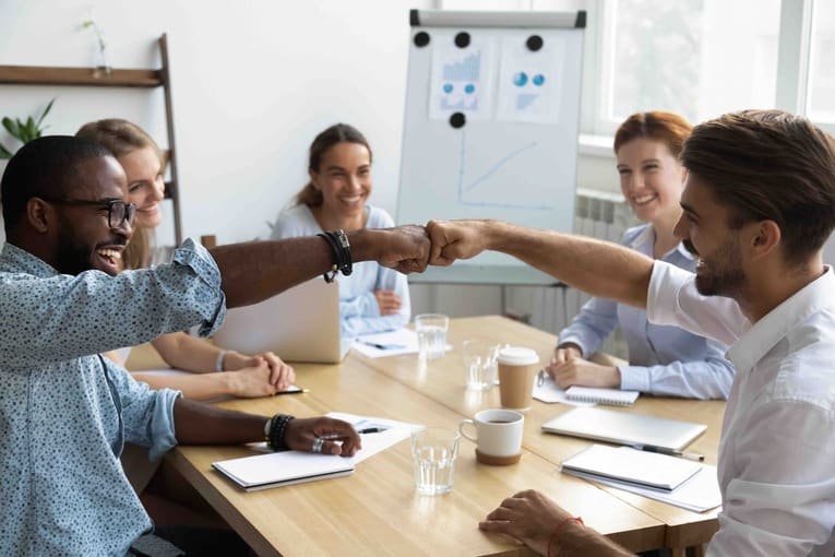 International founders collaborating